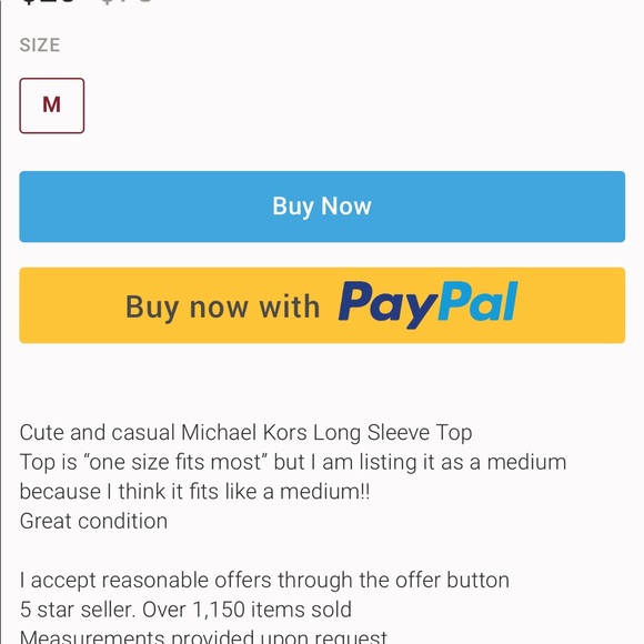 Michael Stars long black tunic top - Picture 7 of 7